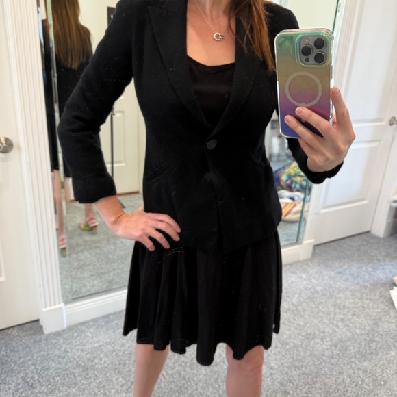 Armani Collezioni Black Blazer size 4 - Picture 3 of 3